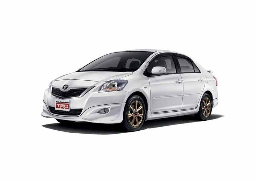 Vehicle Toyota Vios old for rent in Samui